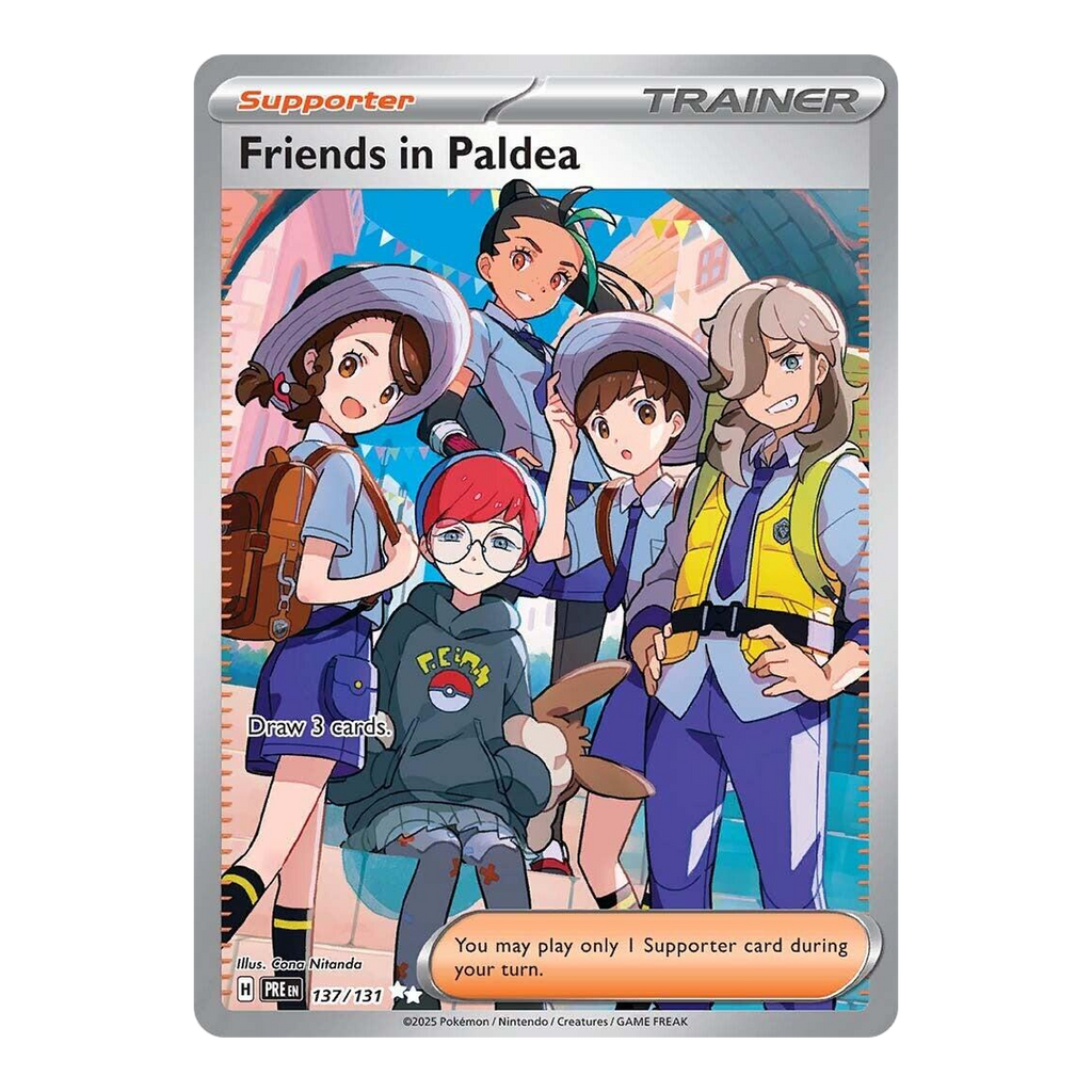 Friends in Paldea Prismatic Evolutions 137 - Inglés
