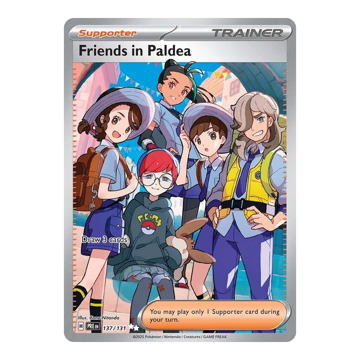 Friends in Paldea Prismatic Evolutions 137 - Inglés