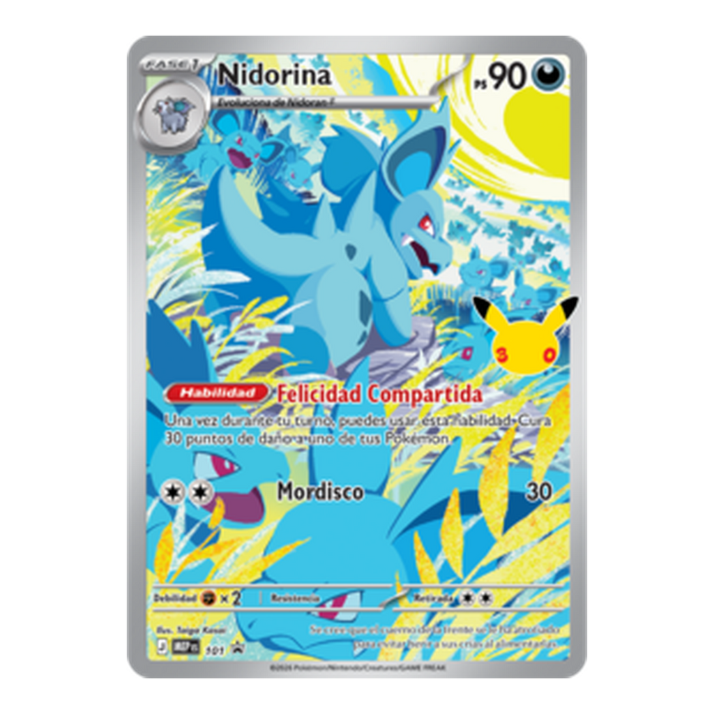Nidorina 30th Celebration 101 Promo - Español