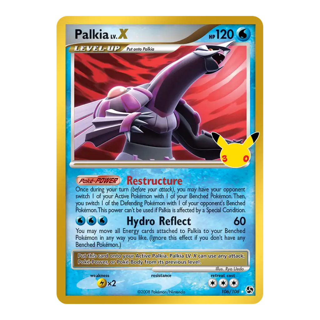 Palkia LV. X 30th Celebration 106 - Inglés