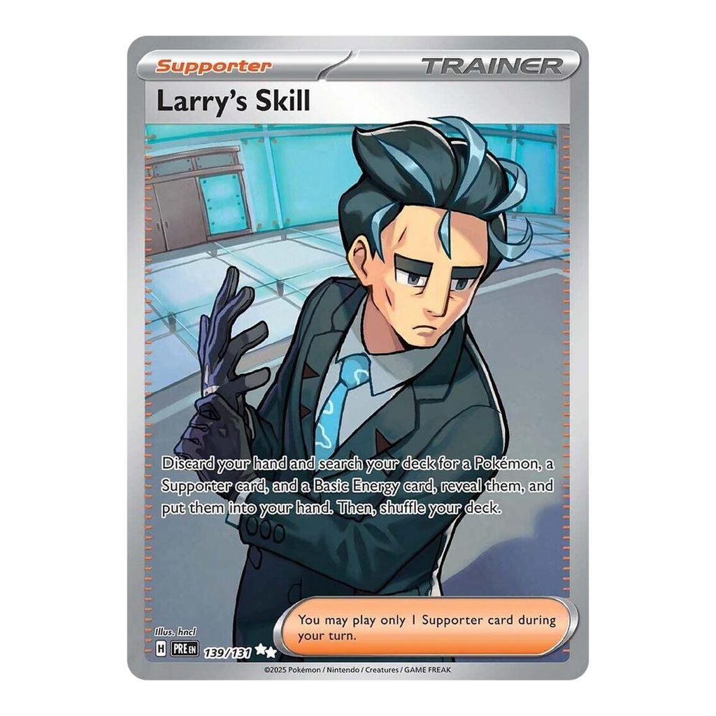 Larry's Skill Prismatic Evolutions 139 - Inglés