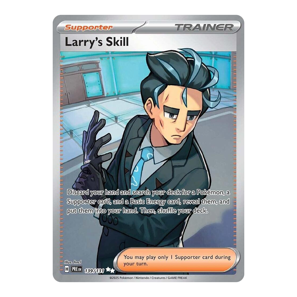 Larry's Skill Prismatic Evolutions 139 - Inglés
