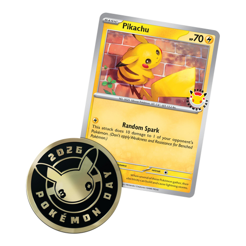 Blister Pikachu Día de Pokémon 2026 - Español