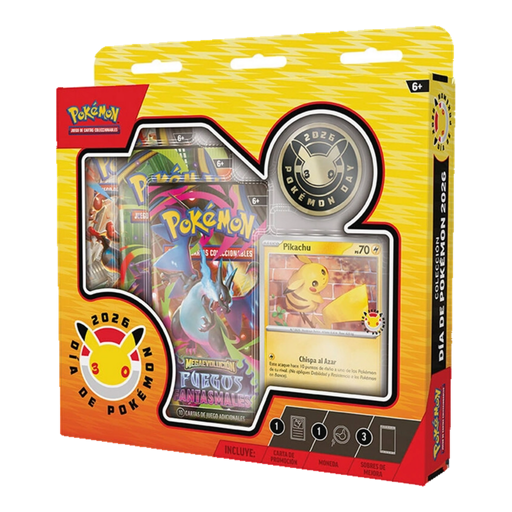 Pokémon Blister Pikachu Dia de Pokemon 2026 - Español