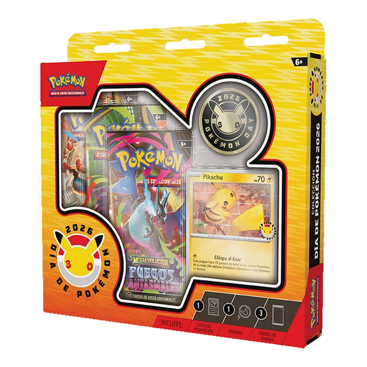 Pokémon Blister Pikachu Dia de Pokemon 2026 - Español
