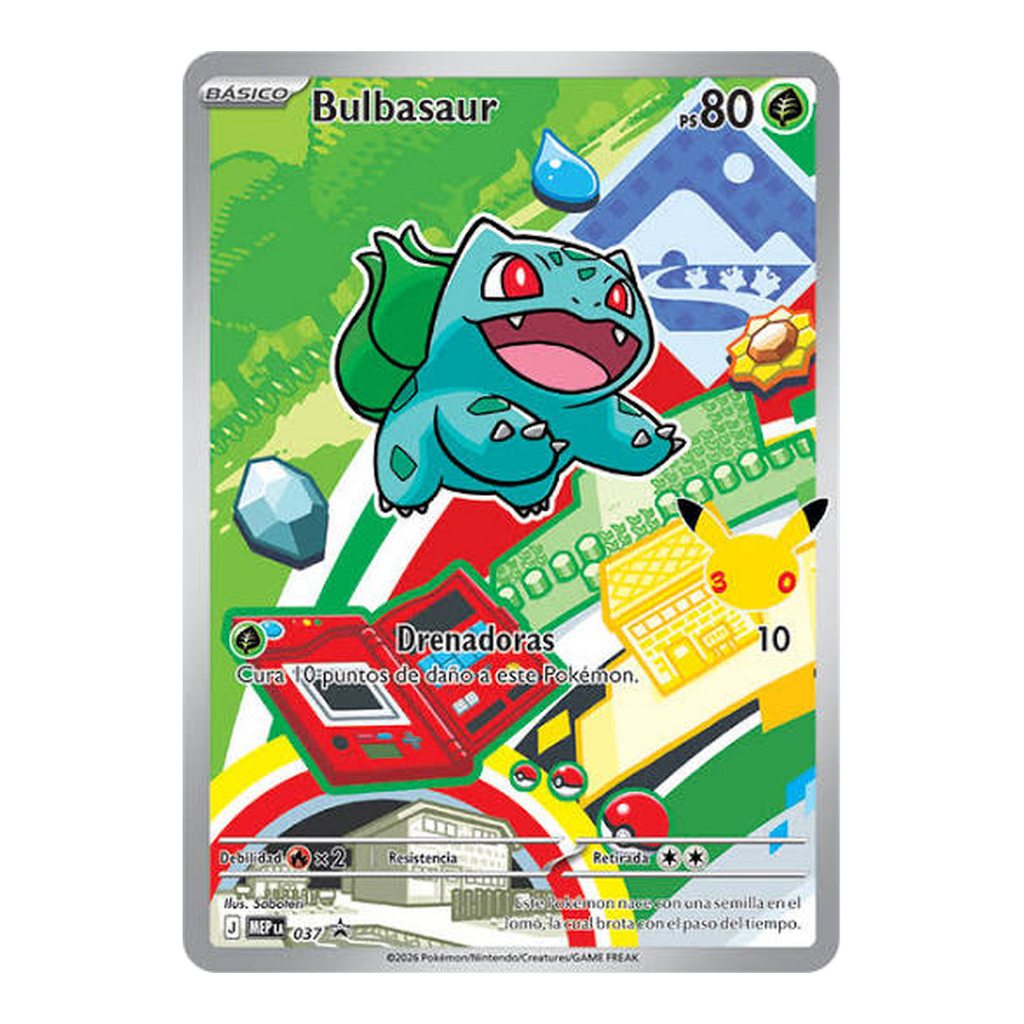 Pokémon Carta Bulbasaur First Partner - Español