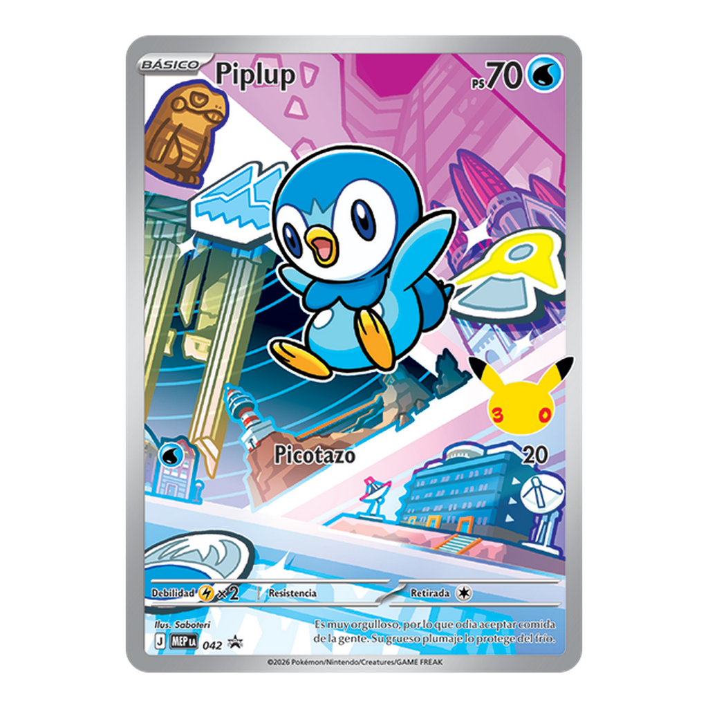 Piplup First Partner - Español