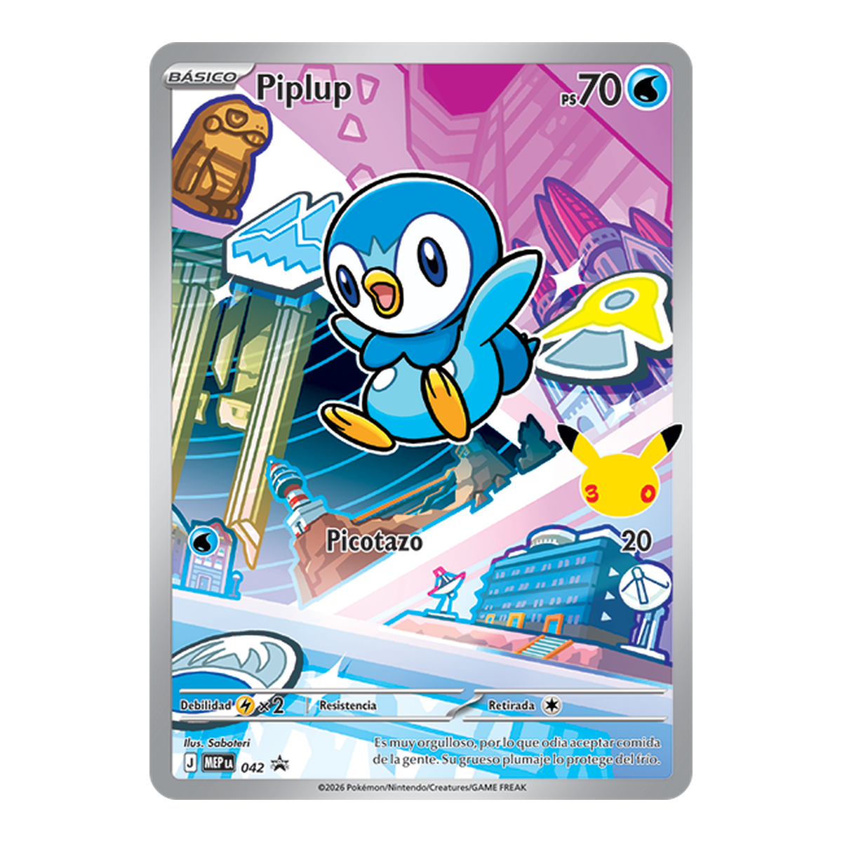 Piplup First Partner - Español