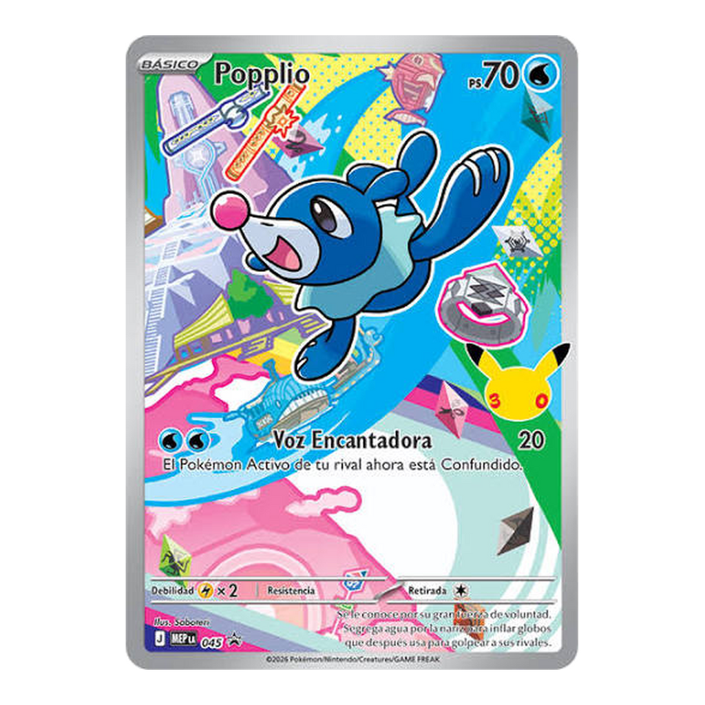 Pokémon Carta Popplio First Partner - Español