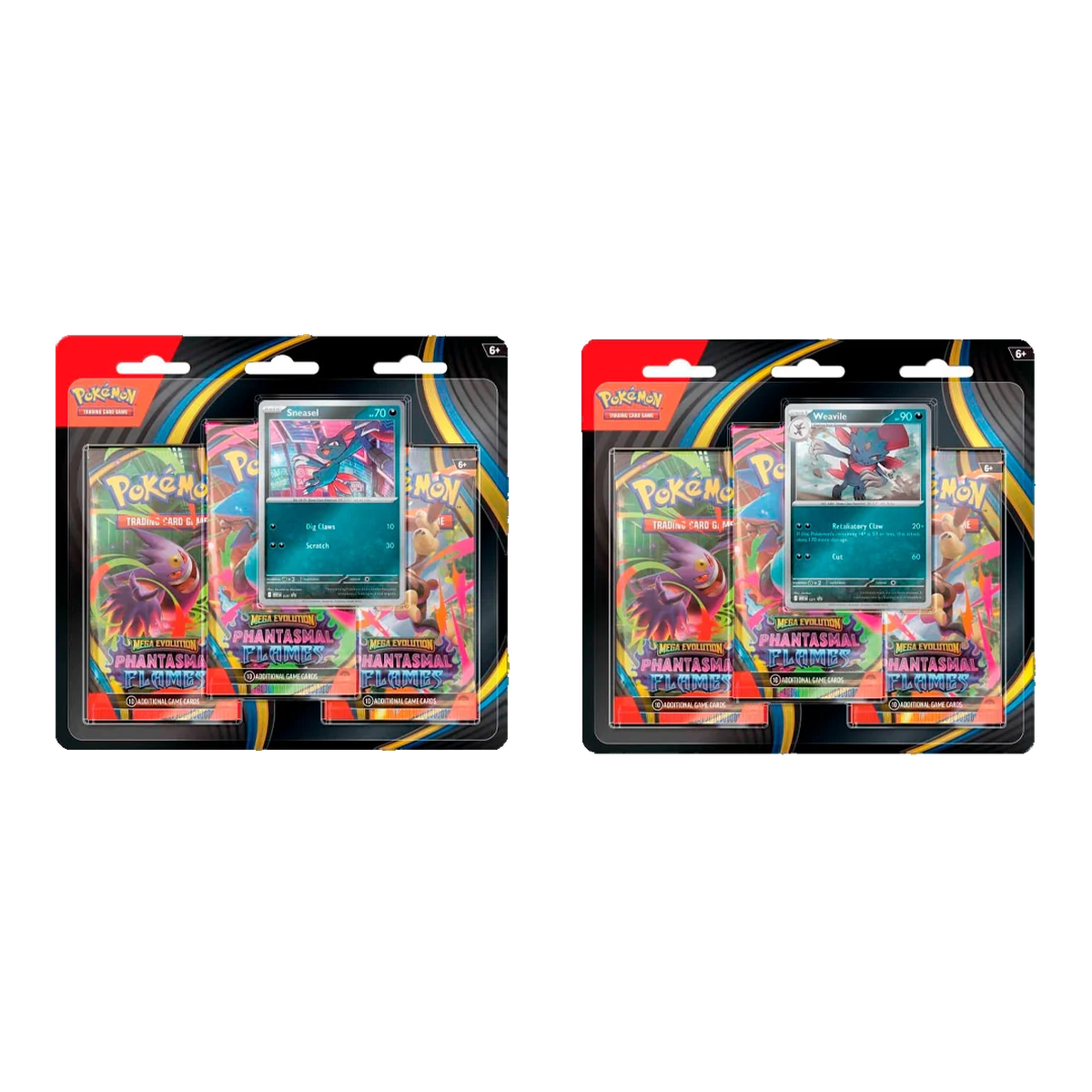 Pokémon Blister Phantasmal Flames - Inglés (1 unidad aleatoria)
