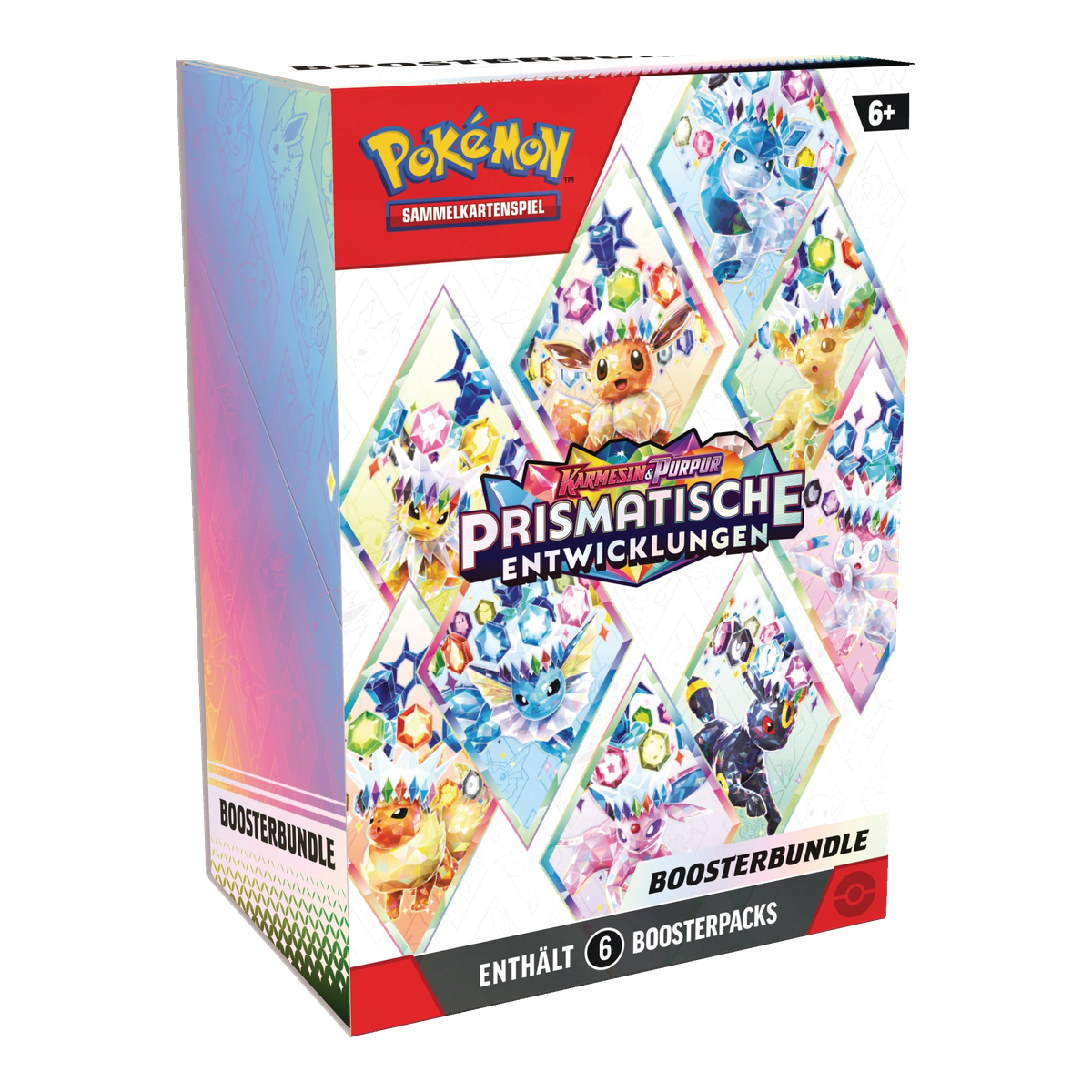 Pokémon Prismatische Entwicklungen Booster Bundle - Alemán