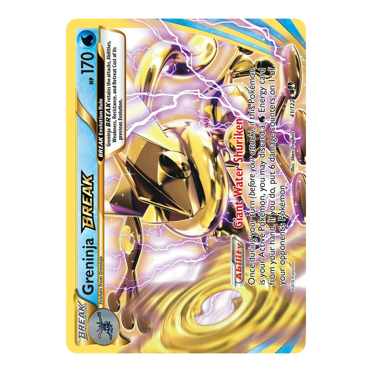Greninja BREAK 30th Celebration 41 - Inglés