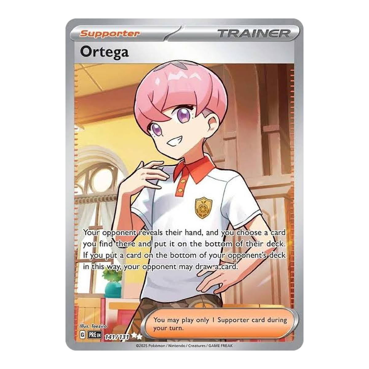Ortega Prismatic Evolutions 141 - Inglés