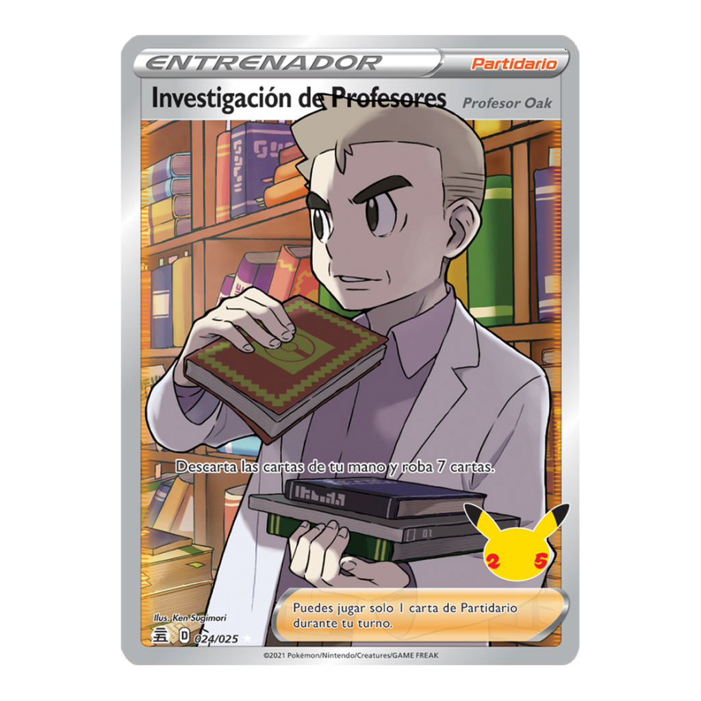 Investigación de Profesores - Profesor Oak 25th Celebration 24 - Español