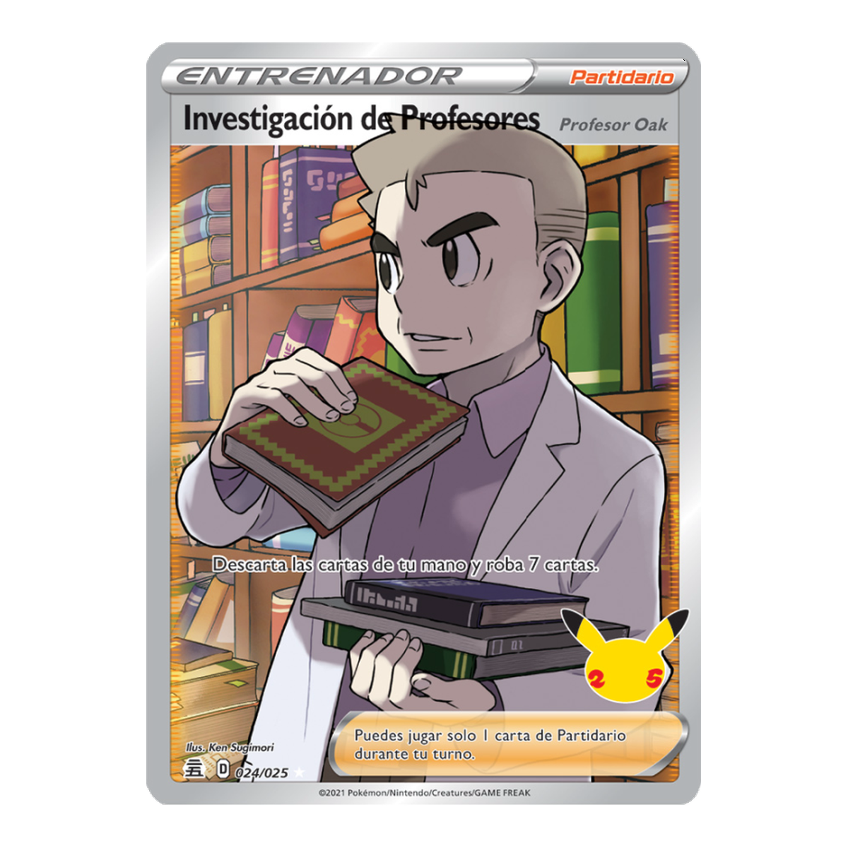 Investigación de Profesores - Profesor Oak 25th Celebration 24 - Español