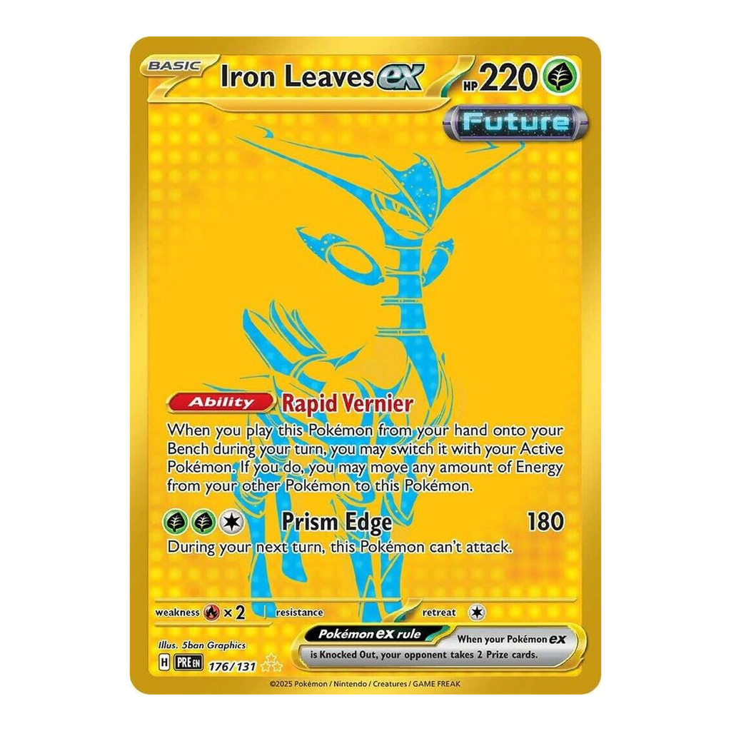 Iron Leaves EX Prismatic Evolutions 176 - Inglés