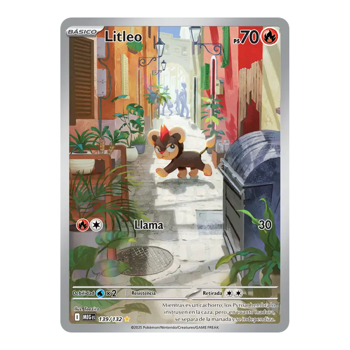 Litleo Mega Evolution 139 - Español