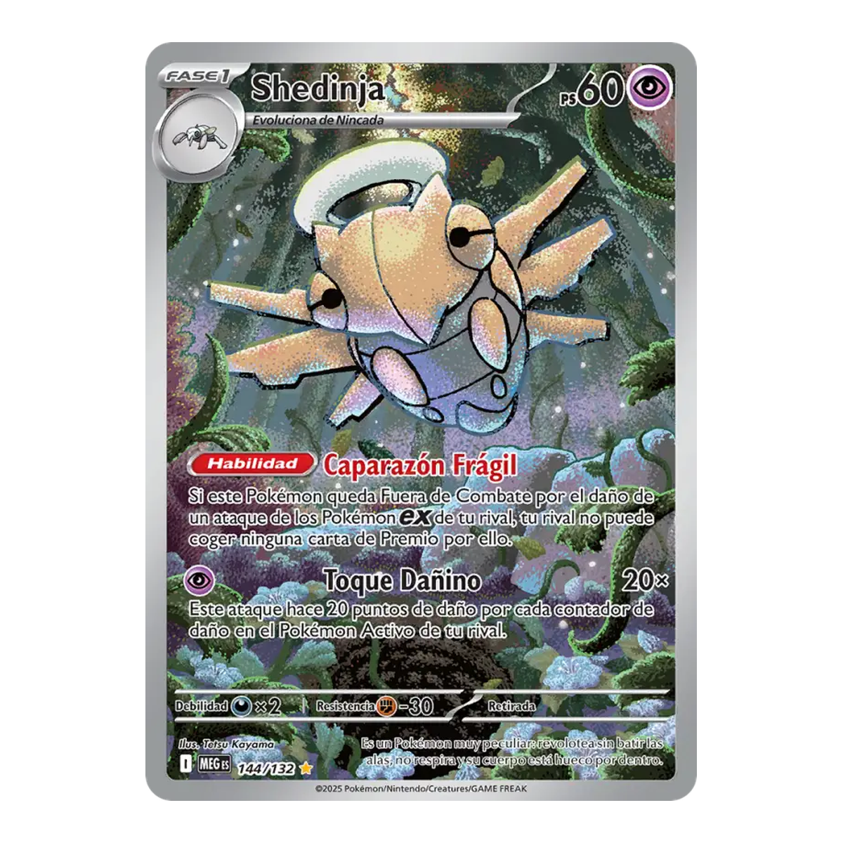 Shedinja Mega Evolution 144 - Español