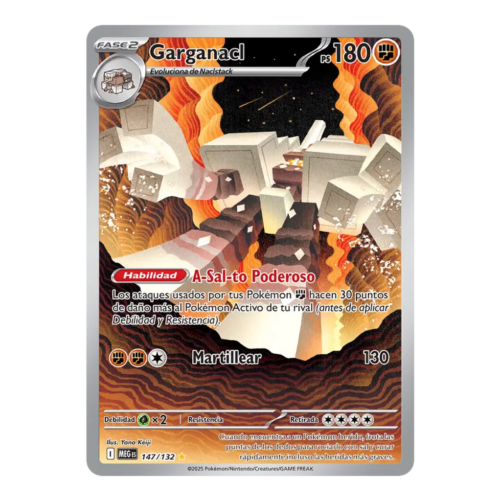 Garganacl Mega Evolution 147 - Español