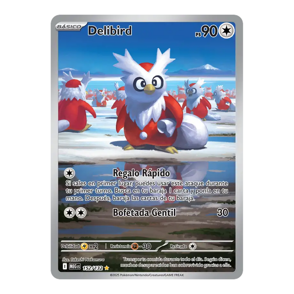 Delibird Mega Evolution 152 - Español