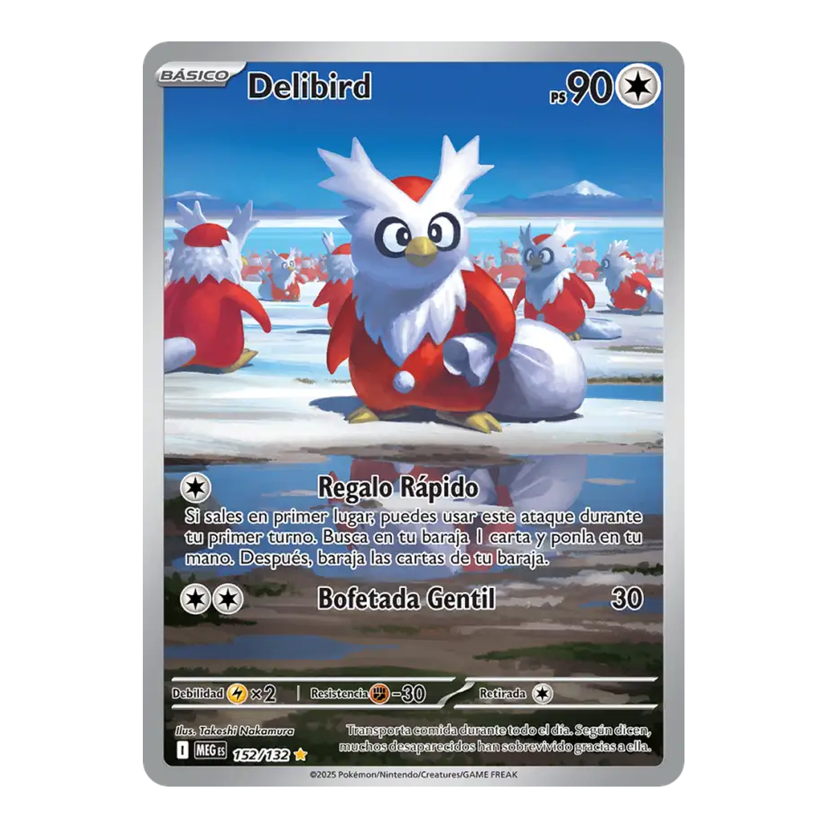 Delibird Mega Evolution 152 - Español