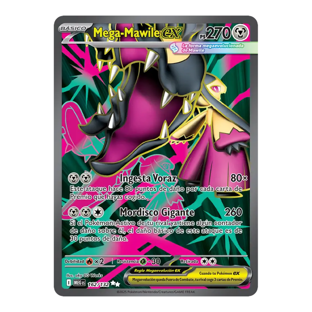 Mega-Mawile EX Mega Evolution 162 - Español