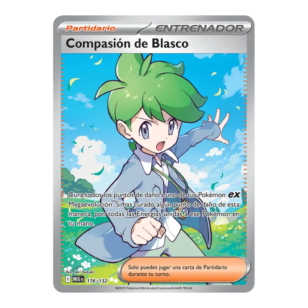 Carta Compasión de Blasco Mega Evolution 176 - Español