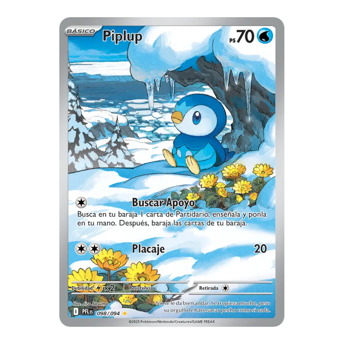 Piplup Phantasmal Flames 098 - Español