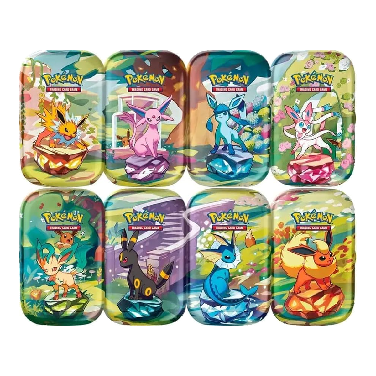 Pokémon Mini Lata Prismatic Evolutions (Aleatoria)  - Inglés