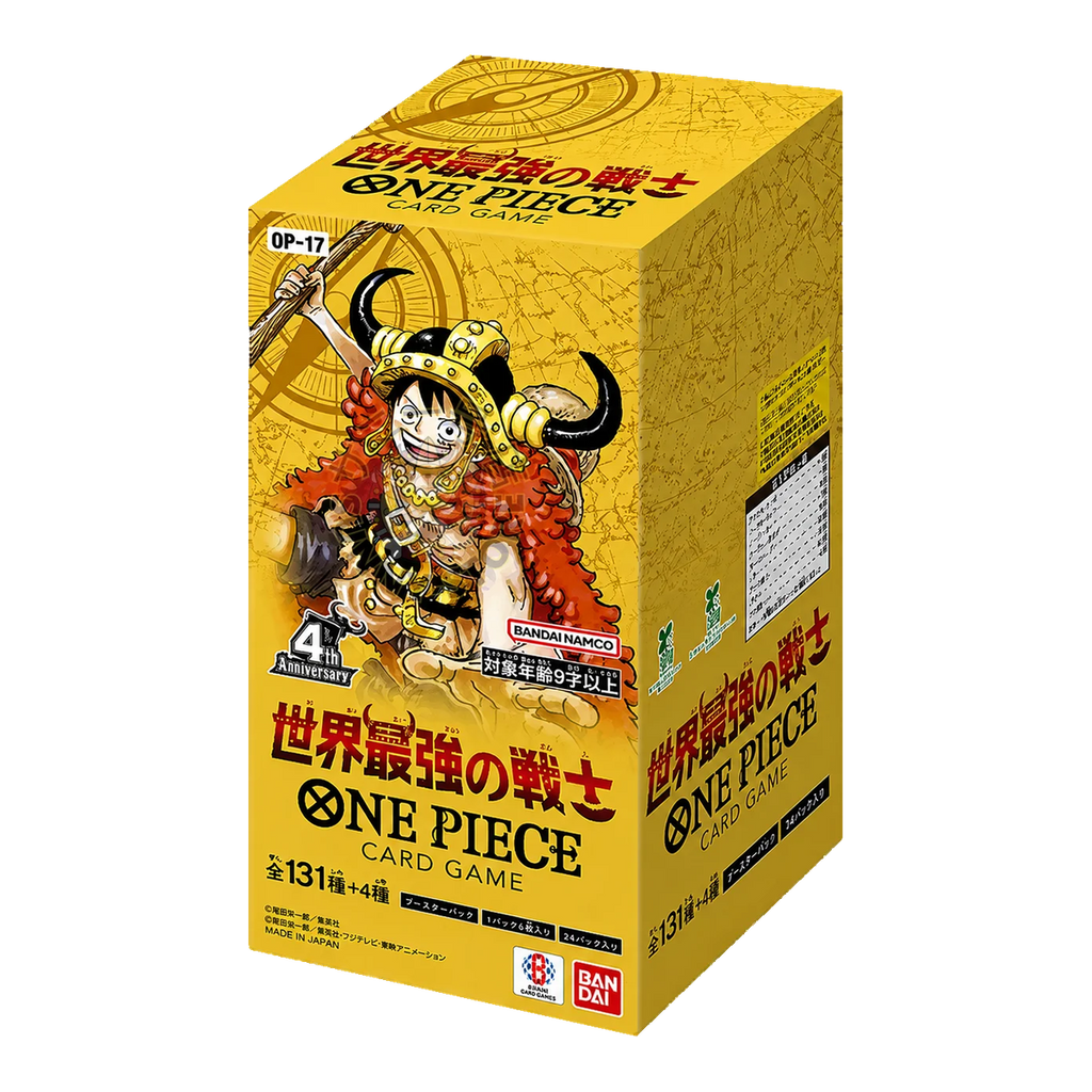 Caja One Piece OP-17 The World's Strongest Warriors - Japonés