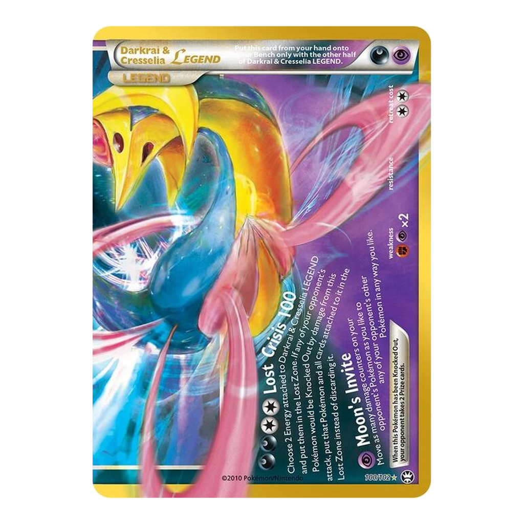 Darkrai & Cresselia Legend 30th Celebration 100 - Inglés