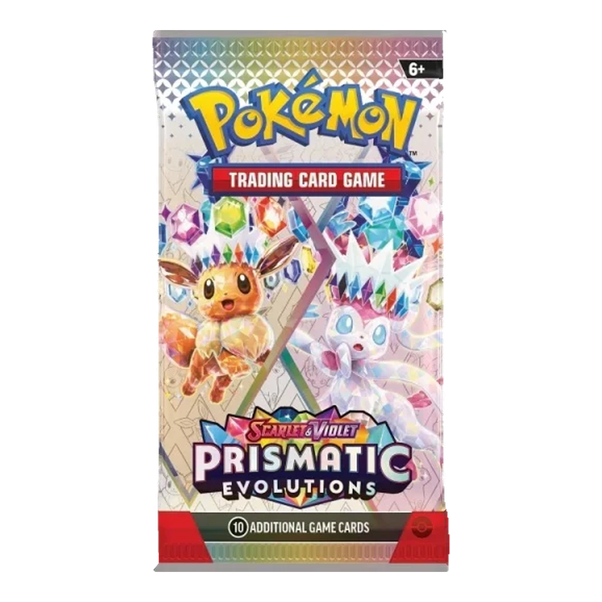 Pokémon Mini Lata Prismatic Evolutions (Aleatoria)  - Inglés