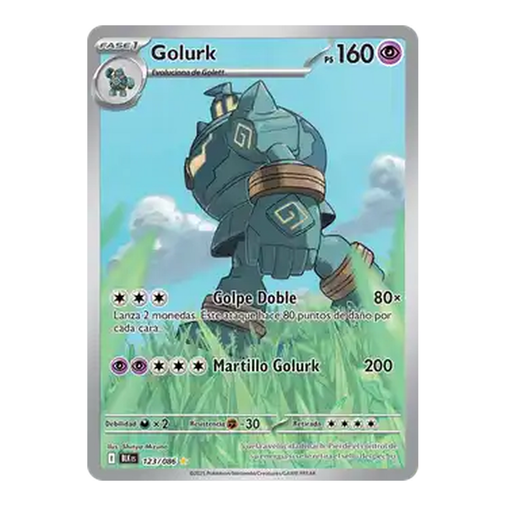 Golurk Black Bolt 123 - Español