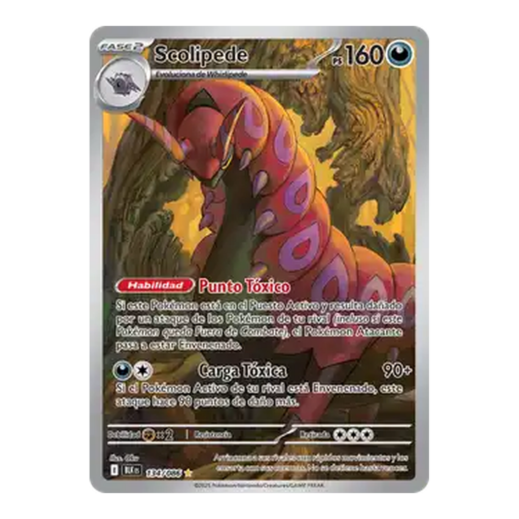 Scolipede Black Bolt 134 - Español