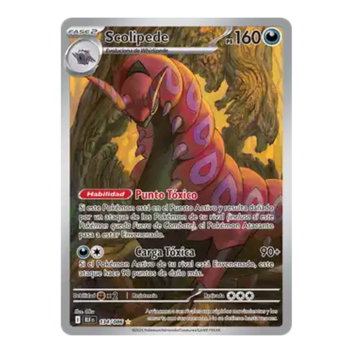 Scolipede Black Bolt 134 - Español