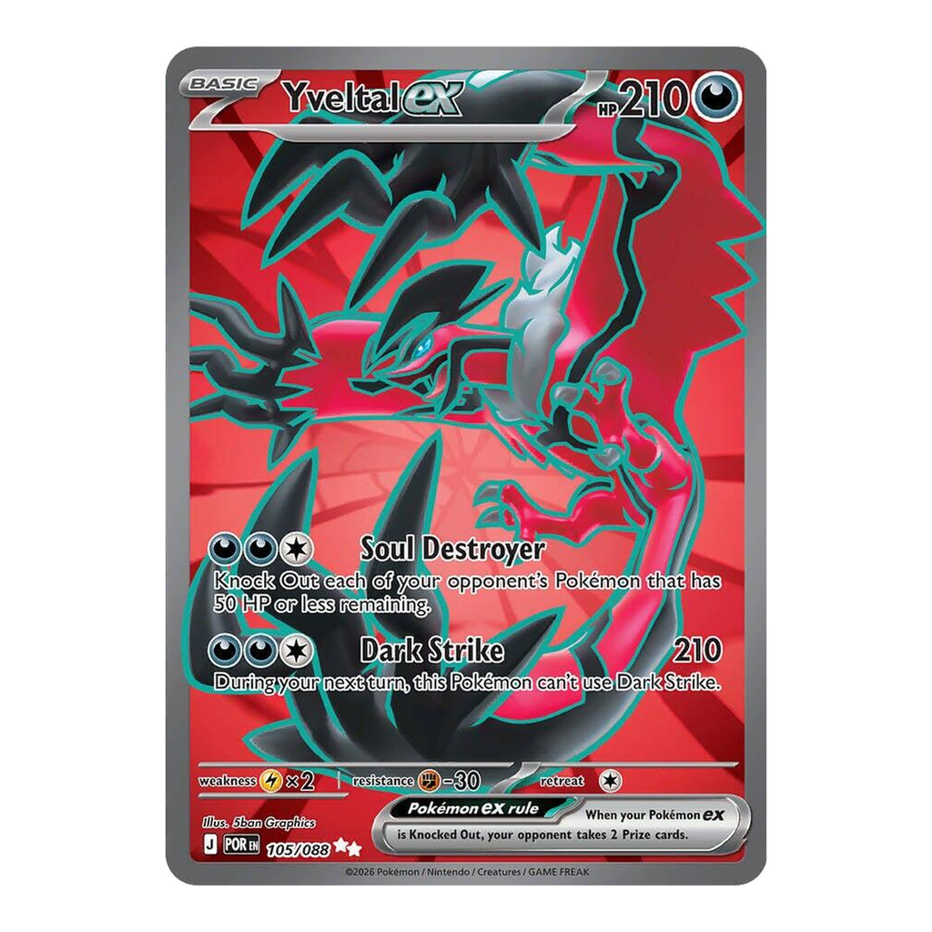 Yveltal EX Perfect Order 105 - Inglés